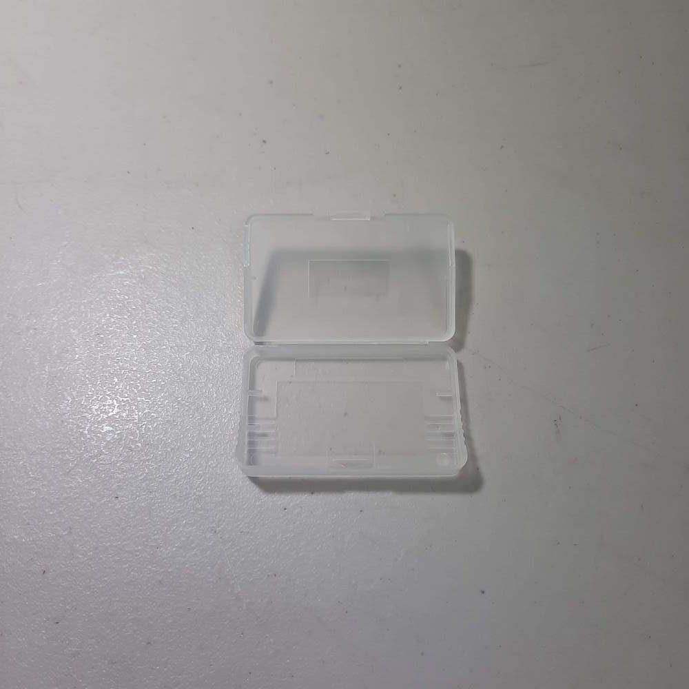 3rd Party Hard Cartridge Dust Cover Clear Case - Nintendo Gameboy Advance -- Jeux Video Hobby 