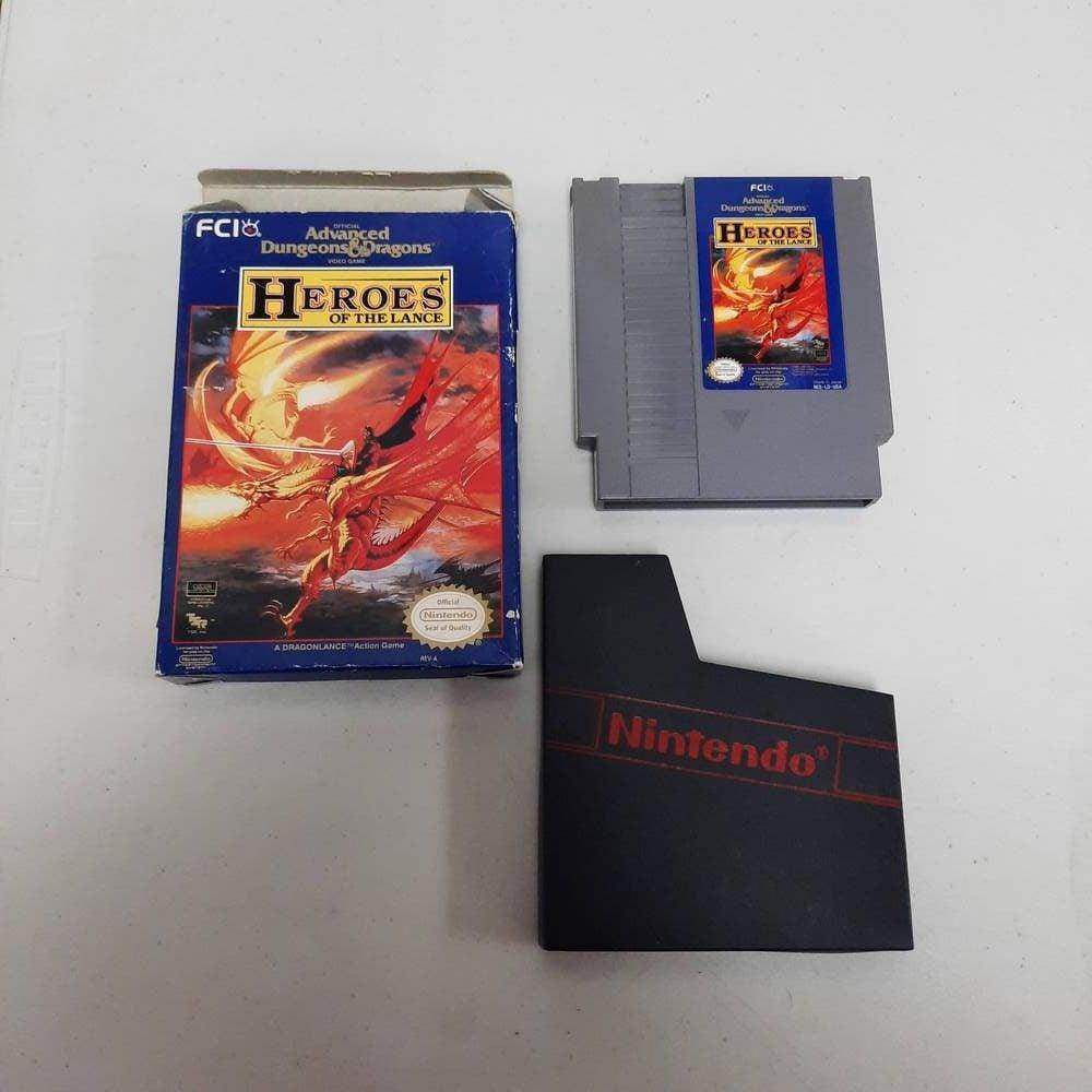 Advanced Dungeons & Dragons Heroes Of The Lance NES (Cb) -- Jeux Video Hobby 
