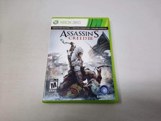 Assassin's Creed III [Special Edition] Xbox 360 (Cib) -- Jeux Video Hobby 