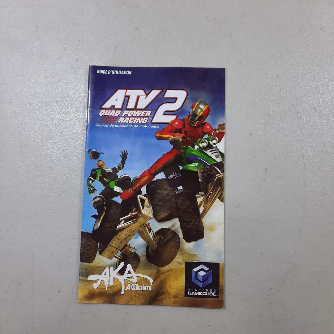 ATV Quad Power Racing 2 Gamecube (Instruction) *French/Francais -- Jeux Video Hobby 