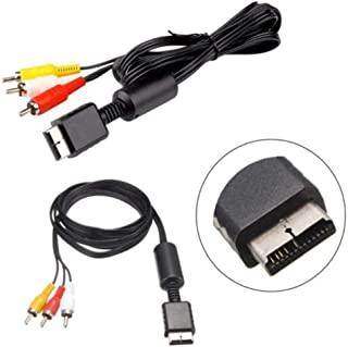 AV to RCA Cable Audio Video TV for PS1/PS2/PS3 (1.8M Length) - Jeux Video Hobby 