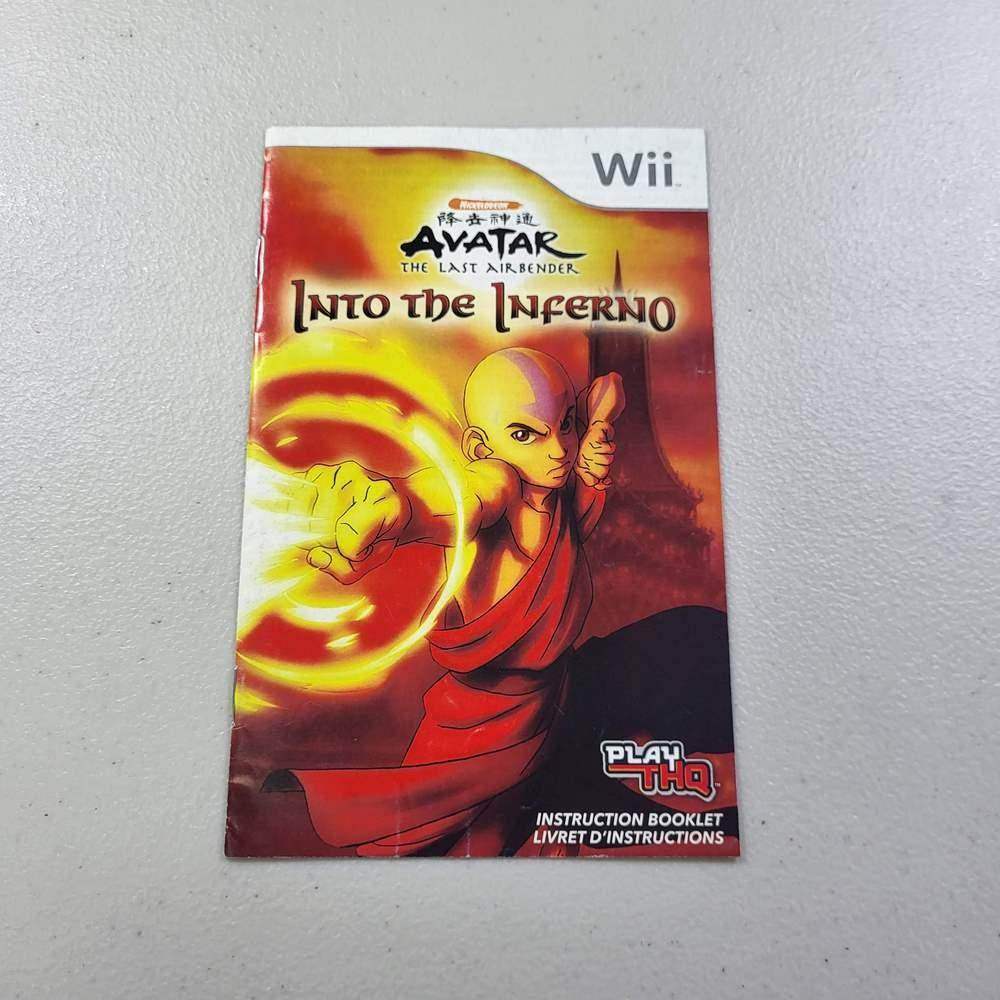 Avatar The Last Airbender Into The Inferno Wii (Instruction) *Bilingual -- Jeux Video Hobby 