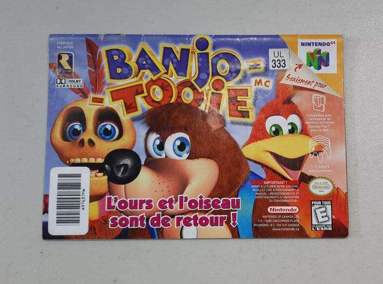 Banjo-Tooie Nintendo 64 (Instruction) *French/Francais -- Jeux Video Hobby 