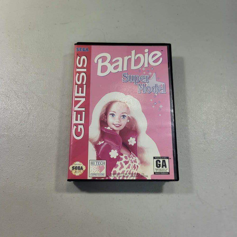 Barbie Super Model Sega Genesis (Cb) (Condition-) -- Jeux Video Hobby 