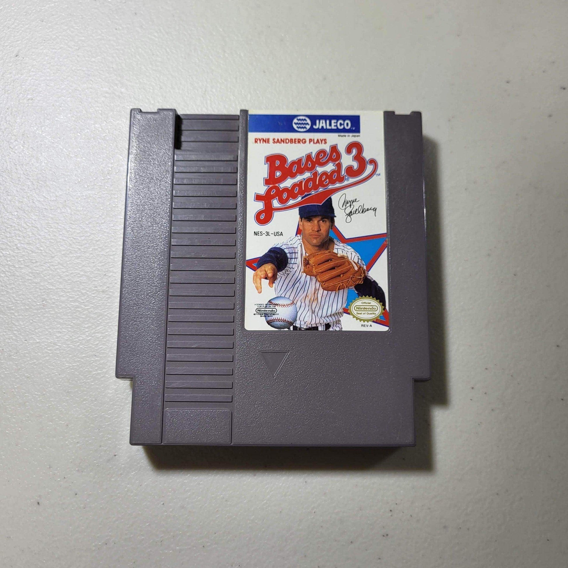 Bases Loaded 3 NES (Loose) -- Jeux Video Hobby 