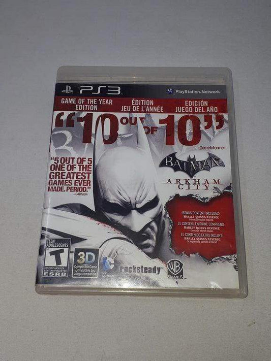 Batman: Arkham City [Game of the Year] Playstation 3 (Cb) -- Jeux Video Hobby 