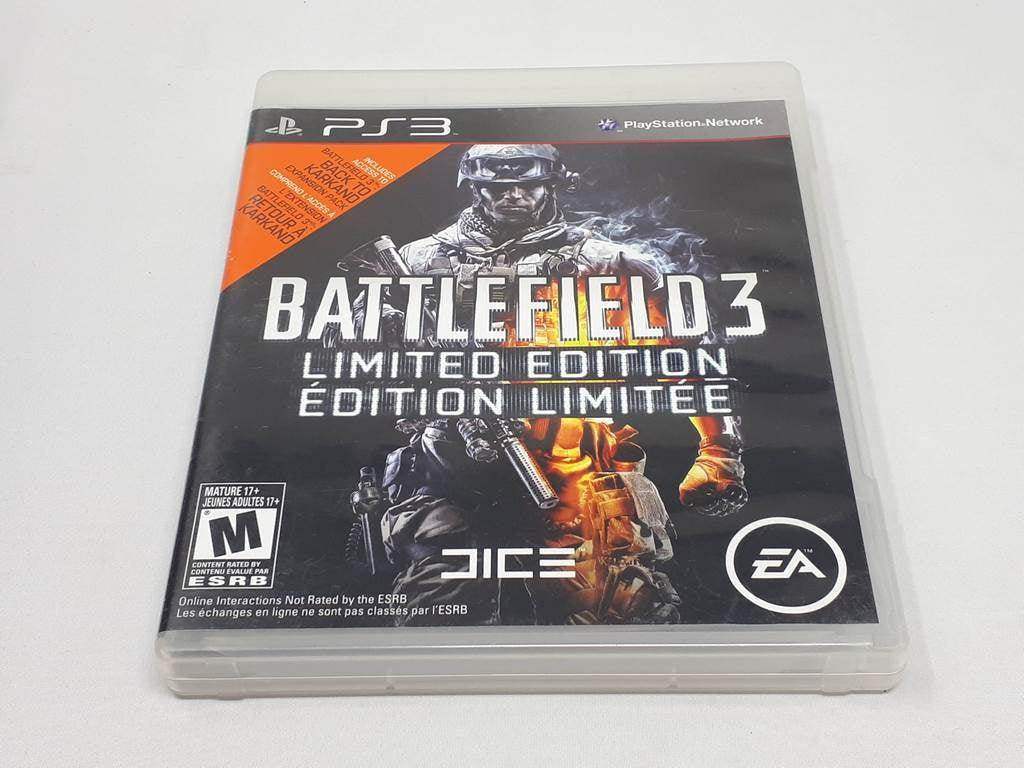 Battlefield 3 Limited Edition Playstation 3 (Cib) -- Jeux Video Hobby 