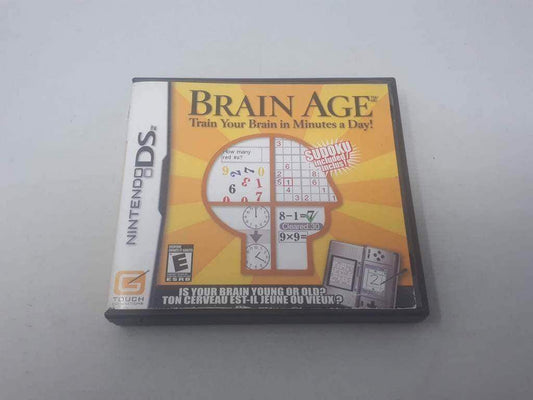 Brain Age Nintendo DS (Cib) -- Jeux Video Hobby 