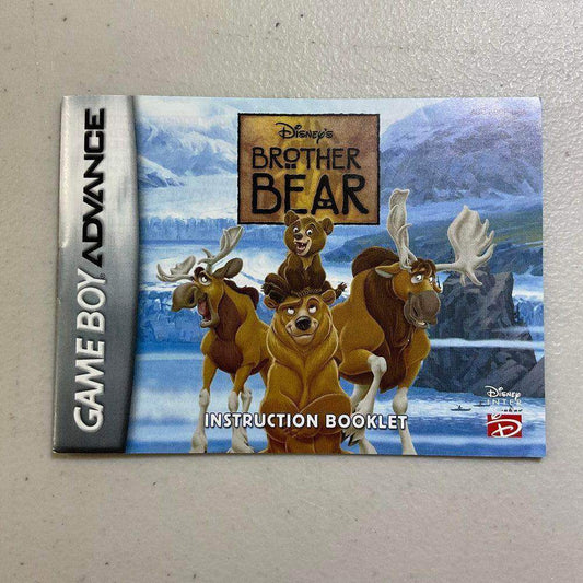 Brother Bear GameBoy Advance (Instruction) *Anglais/English -- Jeux Video Hobby 