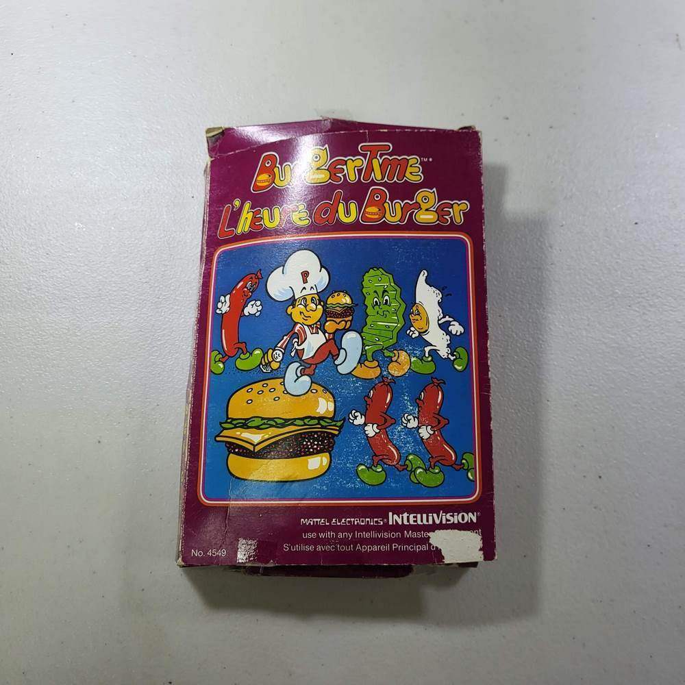 Burgertime Intellivision (Cib) (Condition-) -- Jeux Video Hobby 