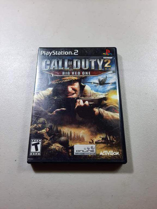 Call of Duty 2 Big Red One Playstation 2 (Cib) -- Jeux Video Hobby 