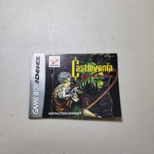 Castlevania Circle Of The Moon GameBoy Advance (Instruction) *Anglais/English -- Jeux Video Hobby 