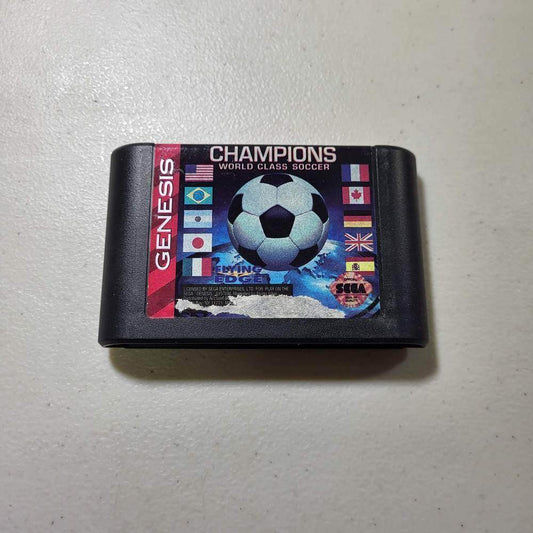 Champions World Class Soccer Sega Genesis (Loose) (Condition-) -- Jeux Video Hobby 