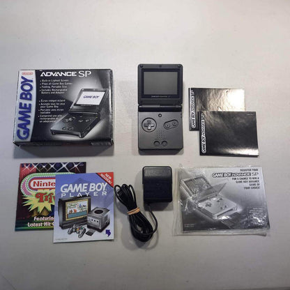 Console Black Onyx Gameboy Advance GBA SP [AGS-001] (Cib) XU140672624 -- Jeux Video Hobby 