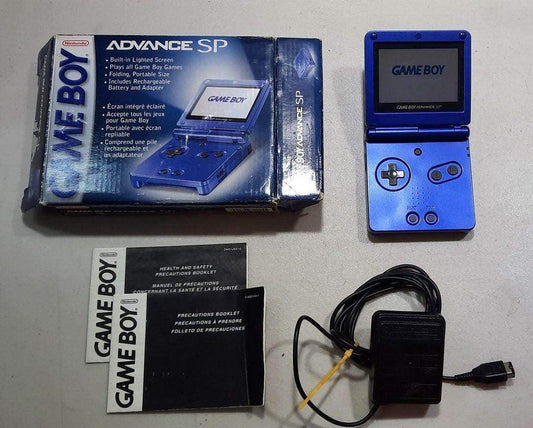 Console Cobalt Gameboy Advance SP [AGS-001] (Cib) -- Jeux Video Hobby 