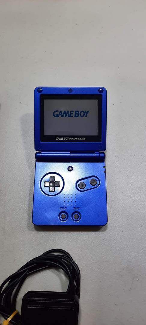 Console Cobalt Gameboy Advance SP [AGS-001] (Cib) -- Jeux Video Hobby 