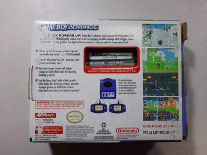 Console Glacier Gameboy Advance System GBA (In Box) -- Jeux Video Hobby 