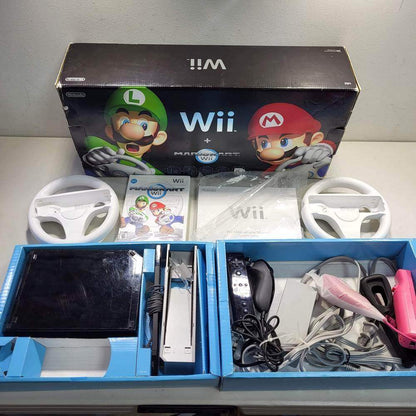 Console Nintendo Wii Mario Kart Limited Bundle (Cib) -- Jeux Video Hobby 
