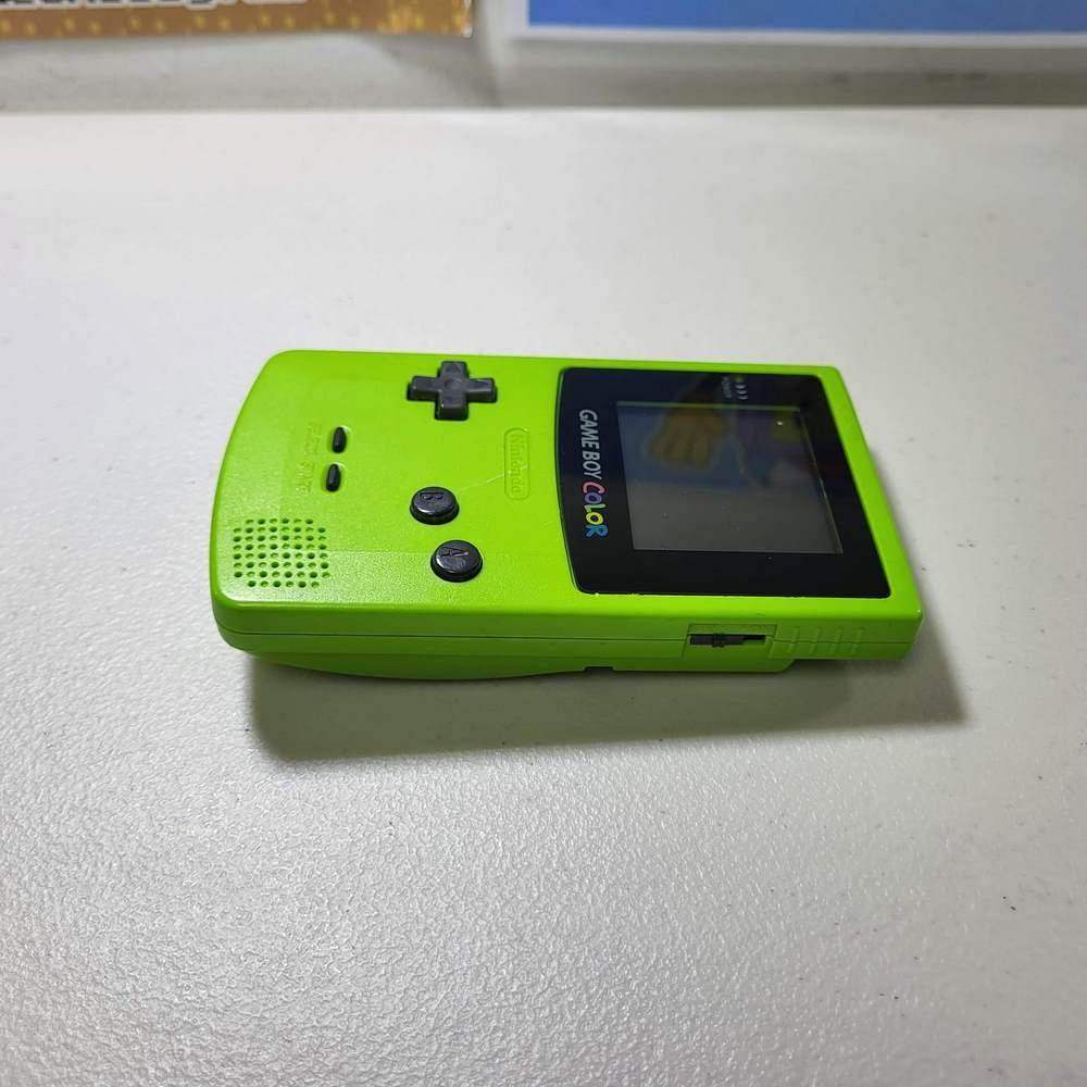 Console Original Apple Green Game Boy Color System (CG135742950) -- Jeux Video Hobby 