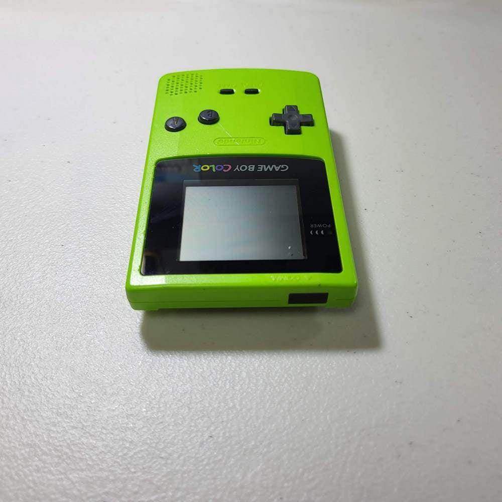 Console Original Apple Green Game Boy Color System (CG135742950) -- Jeux Video Hobby 