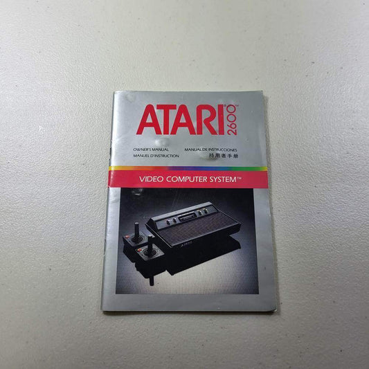 Console System Atari 2600 (Instruction) *Anglais/English -- Jeux Video Hobby 
