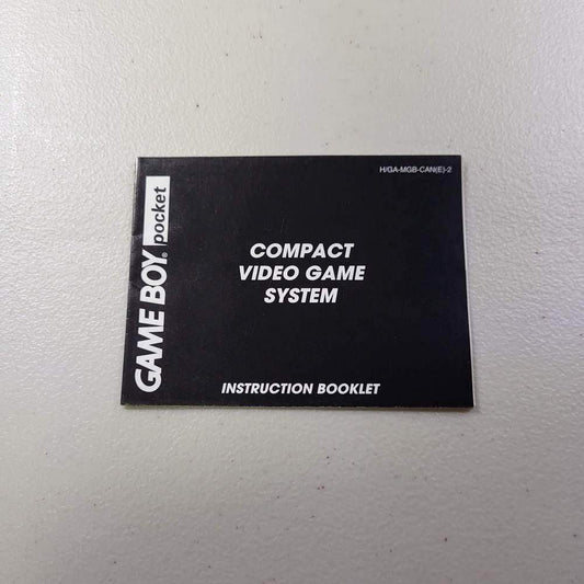 Console System Nintendo Gameboy Poket (Instruction) *Anglais/English -- Jeux Video Hobby 