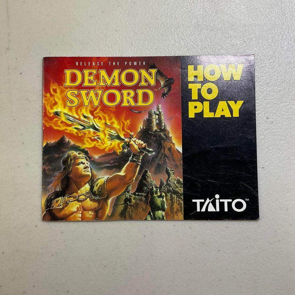 Demon Sword NES (Instruction) *Anglais/English -- Jeux Video Hobby 