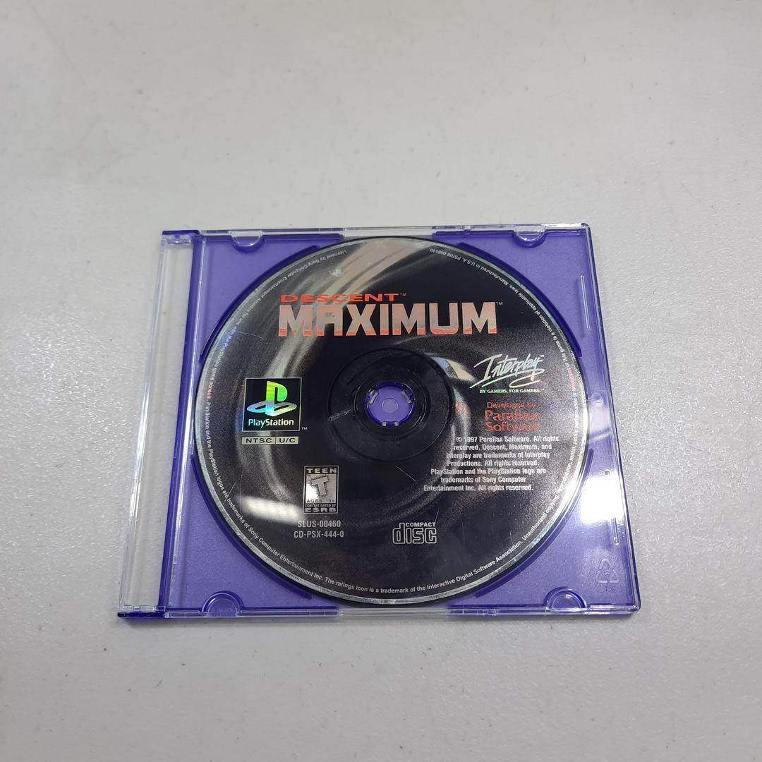 Descent Maximum Playstation Ps1 (Loose) -- Jeux Video Hobby 