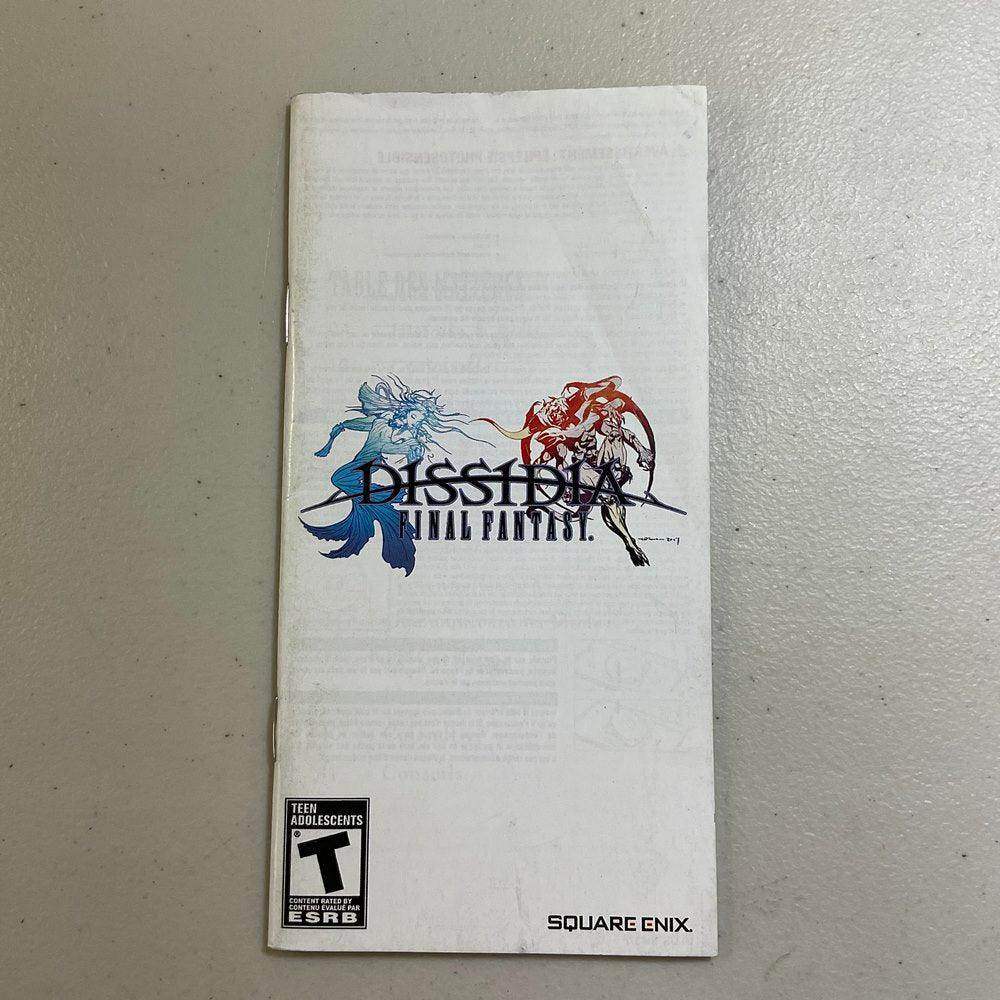 Dissidia Final Fantasy PSP (Instruction) *French/Francais -- Jeux Video Hobby 
