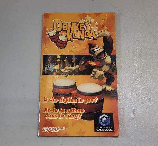 Donkey Konga Gamecube (Instruction) *Bilingual -- Jeux Video Hobby 