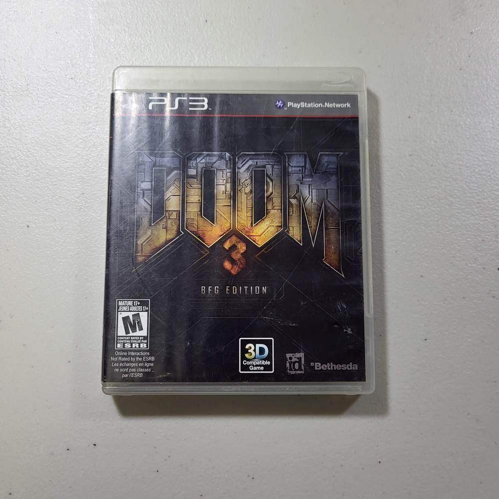 Doom 3 BFG Edition Playstation 3 (Cib)(Condition-) -- Jeux Video Hobby 