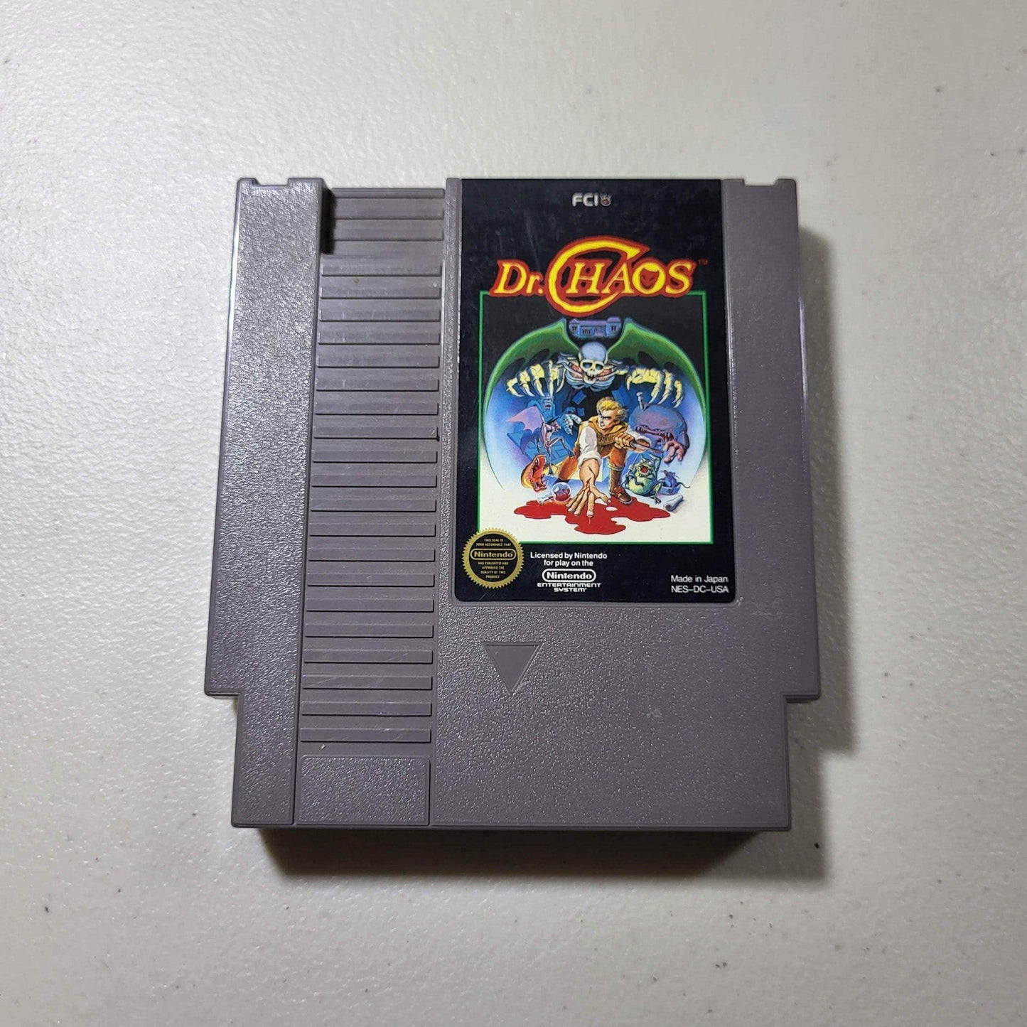 Dr Chaos NES (Loose) -- Jeux Video Hobby 