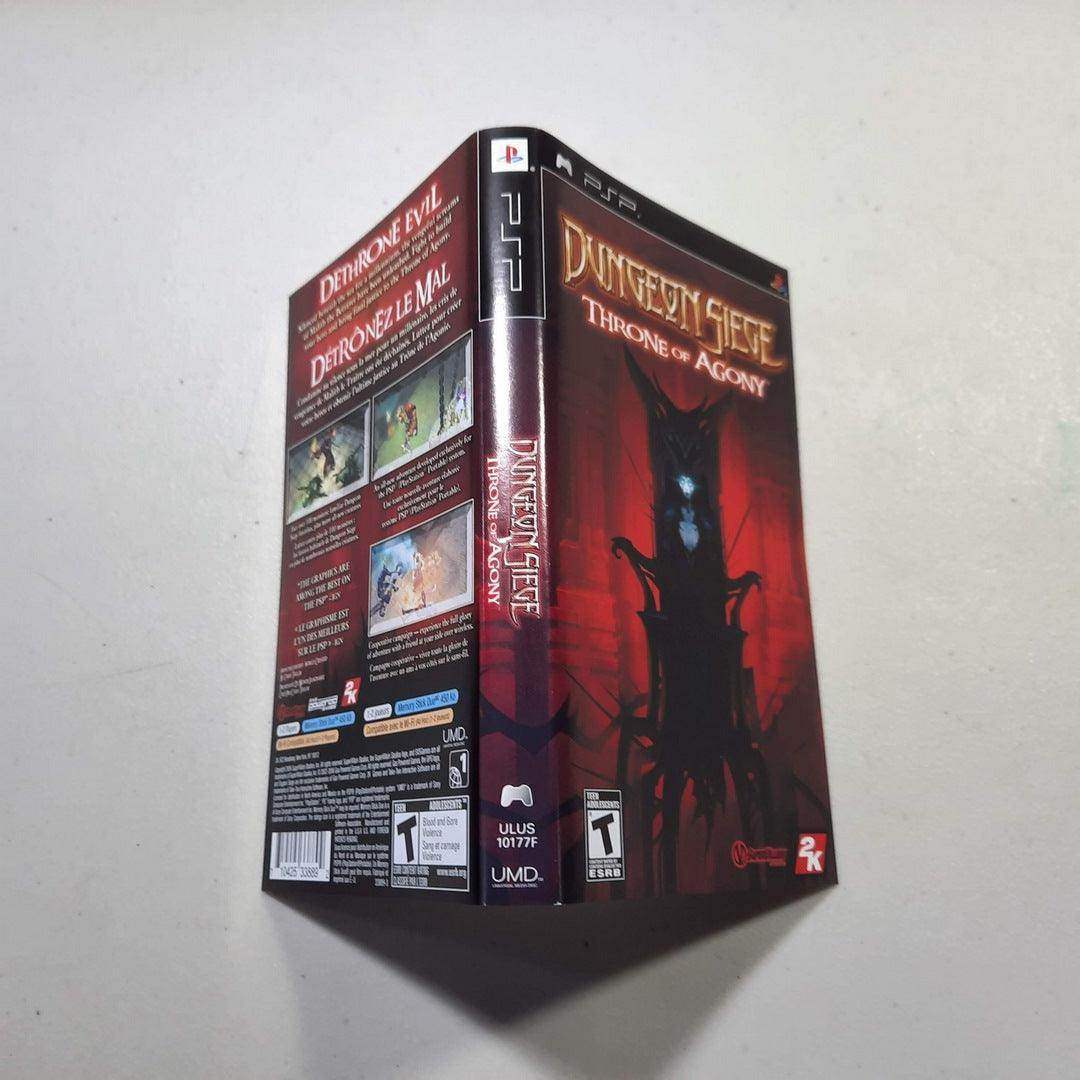 Dungeon Siege Throne Of Agony PSP (Box Cover) -- Jeux Video Hobby 
