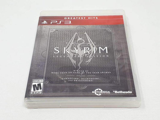 Elder Scrolls V: Skyrim Legendary Edition [Greatest Hits] Playstation 3 -- Jeux Video Hobby 