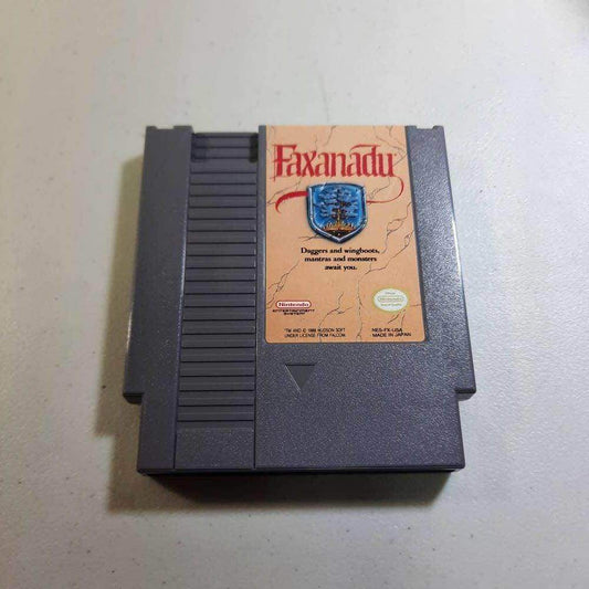 Faxanadu NES (Loose) -- Jeux Video Hobby 