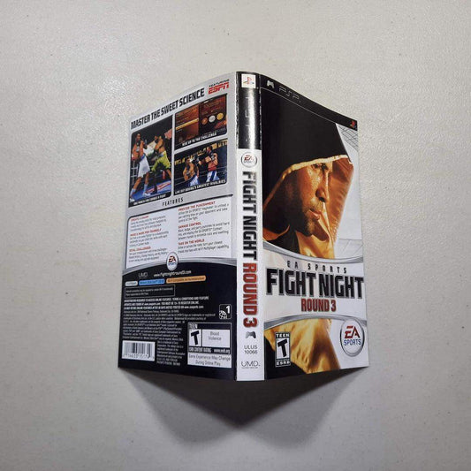 Fight Night Round 3 PSP (Box Cover) -- Jeux Video Hobby 