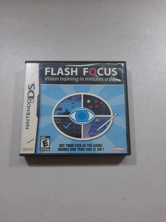 Flash Focus Vision Training Nintendo DS (Cb) (Condition-) -- Jeux Video Hobby 