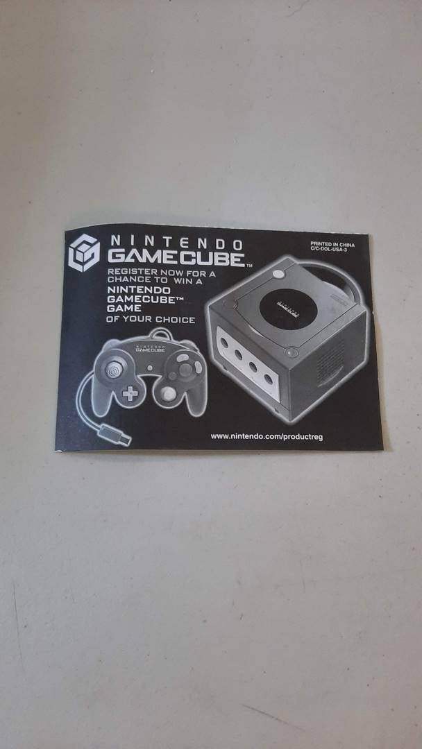 Gamecube Postal Card (Insert) -- Jeux Video Hobby 