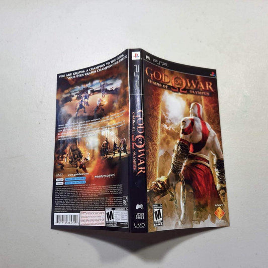 God Of War Chains Of Olympus PSP (Box Cover) -- Jeux Video Hobby 