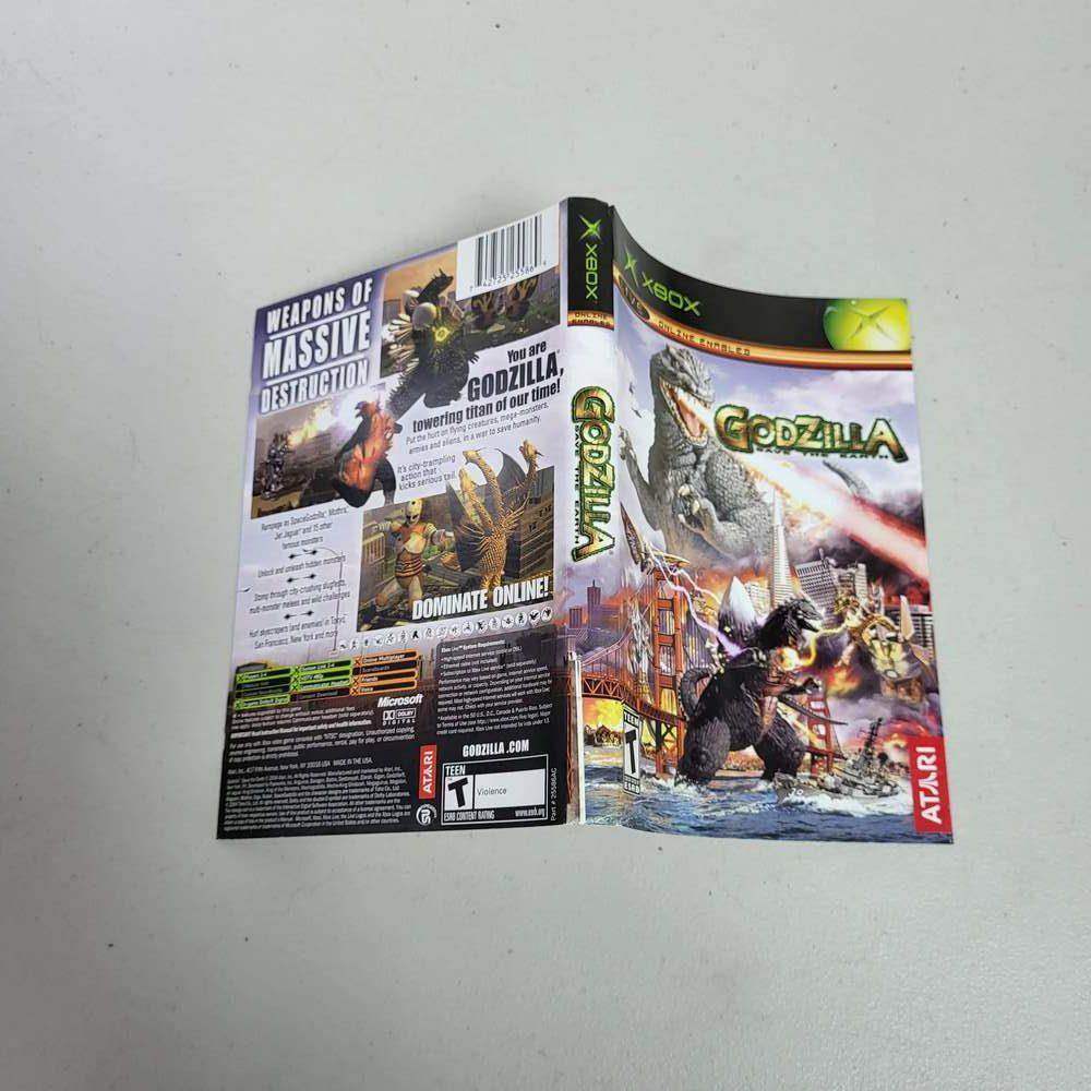 Godzilla Save The Earth Xbox (Box Cover) *Anglais/English -- Jeux Video Hobby 