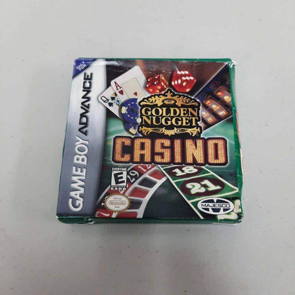 Golden Nugget Casino GameBoy Advance (Cib) -- Jeux Video Hobby 