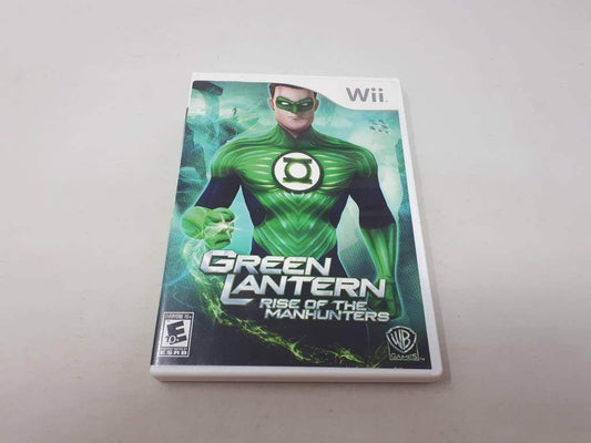 Green Lantern: Rise of the Manhunters Wii (Cib) -- Jeux Video Hobby 
