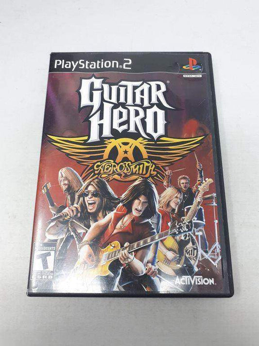 Guitar Hero Aerosmith Playstation 2 (Cib) -- Jeux Video Hobby 