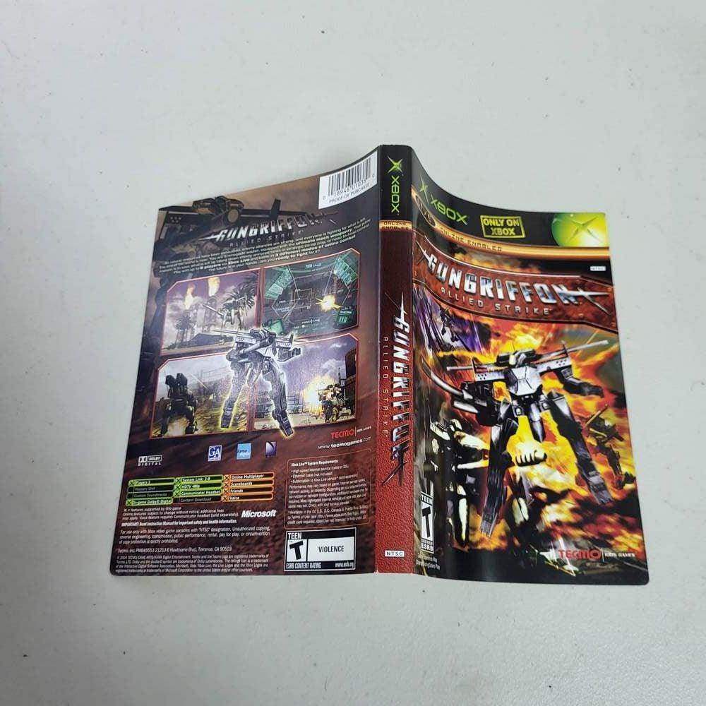 Gungriffon Allied Strike Xbox (Box Cover) *Anglais/English -- Jeux Video Hobby 