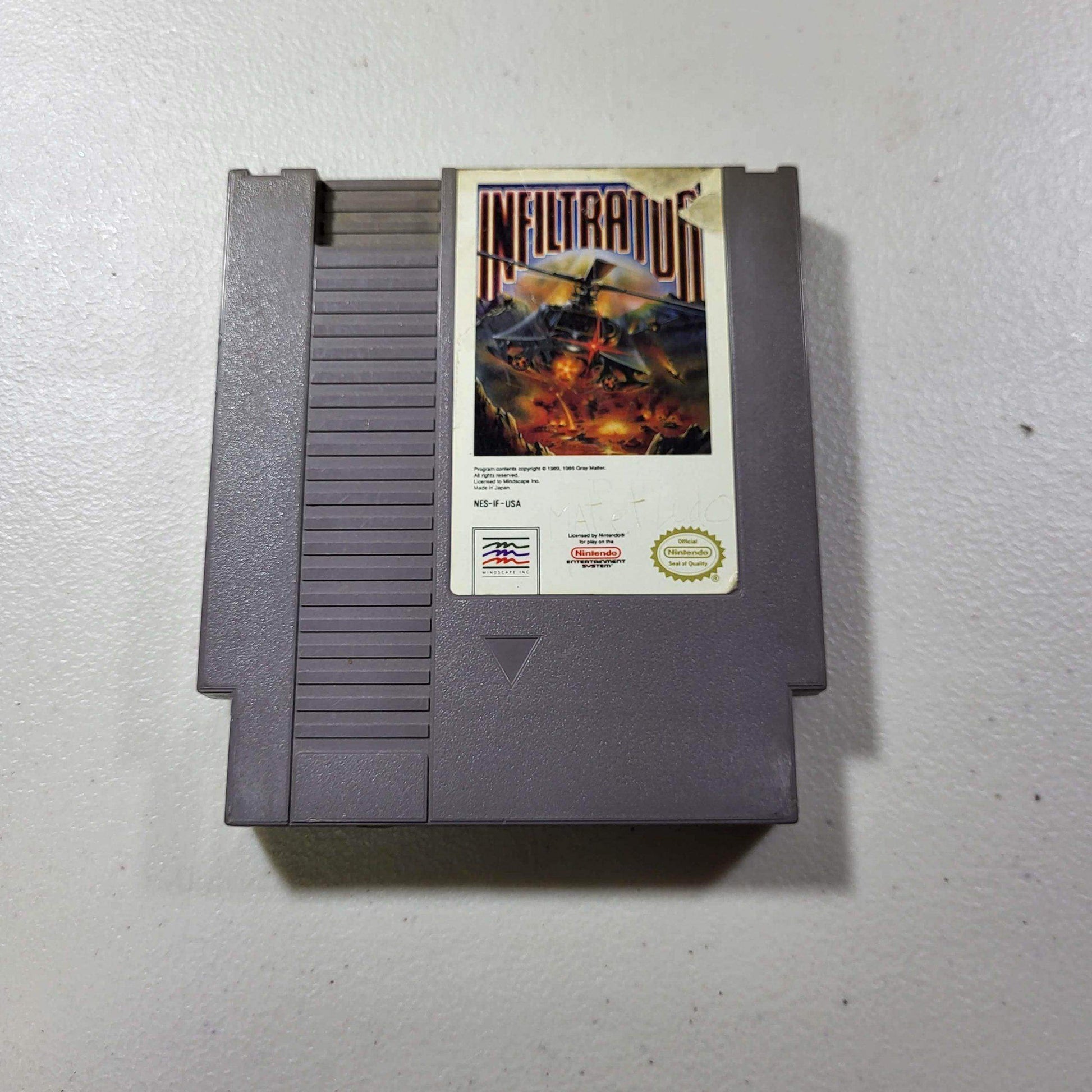 Infiltrator NES (Loose)(Condition-) -- Jeux Video Hobby 
