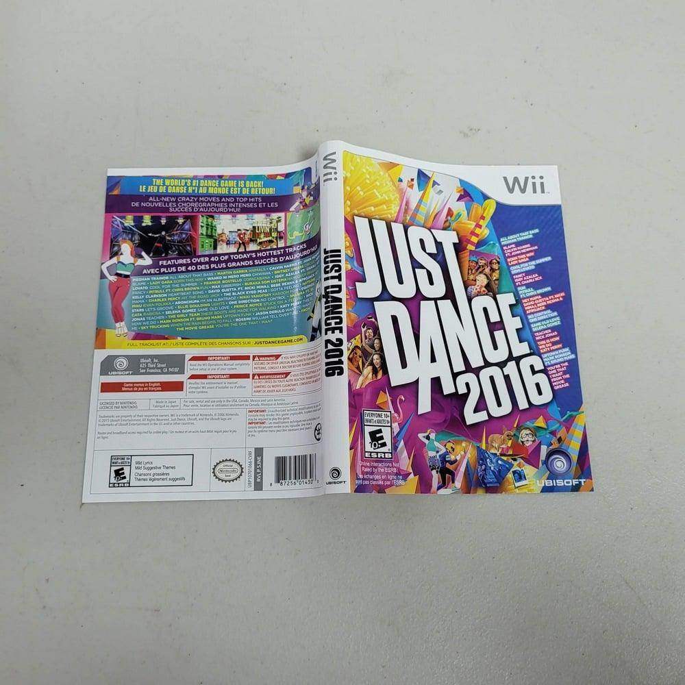 Just Dance 2016 Wii (Box Cover) *Bilingual -- Jeux Video Hobby 