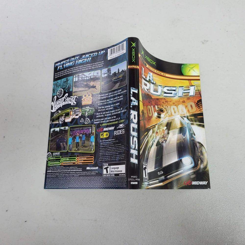 LA Rush Xbox (Box Cover) *Anglais/English -- Jeux Video Hobby 