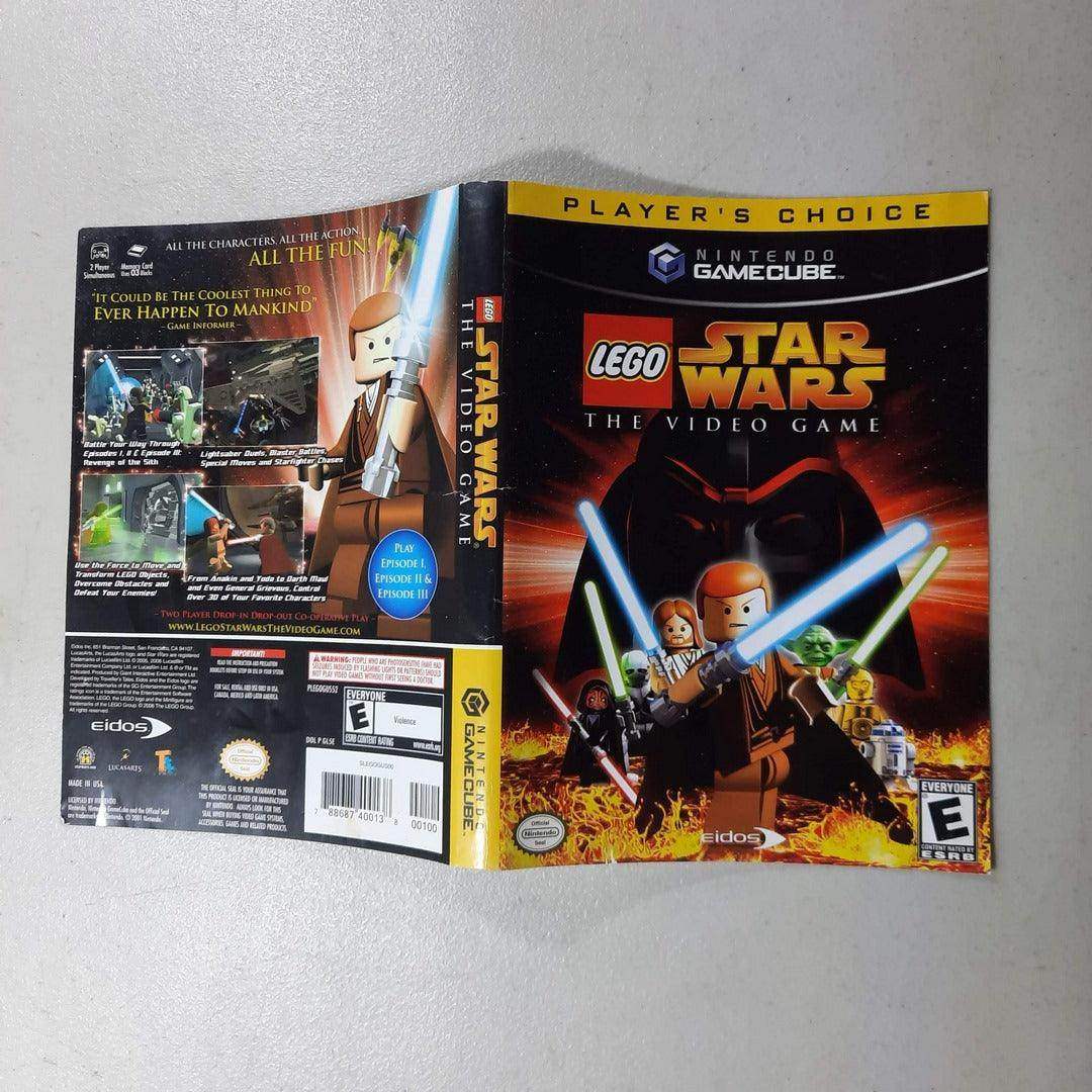 LEGO Star Wars [Player's Choice] Gamecube (Box Cover) -- Jeux Video Hobby 