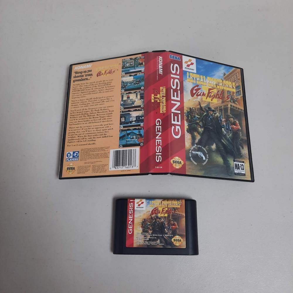 Lethal Enforcers II Sega Genesis (Cb) -- Jeux Video Hobby 