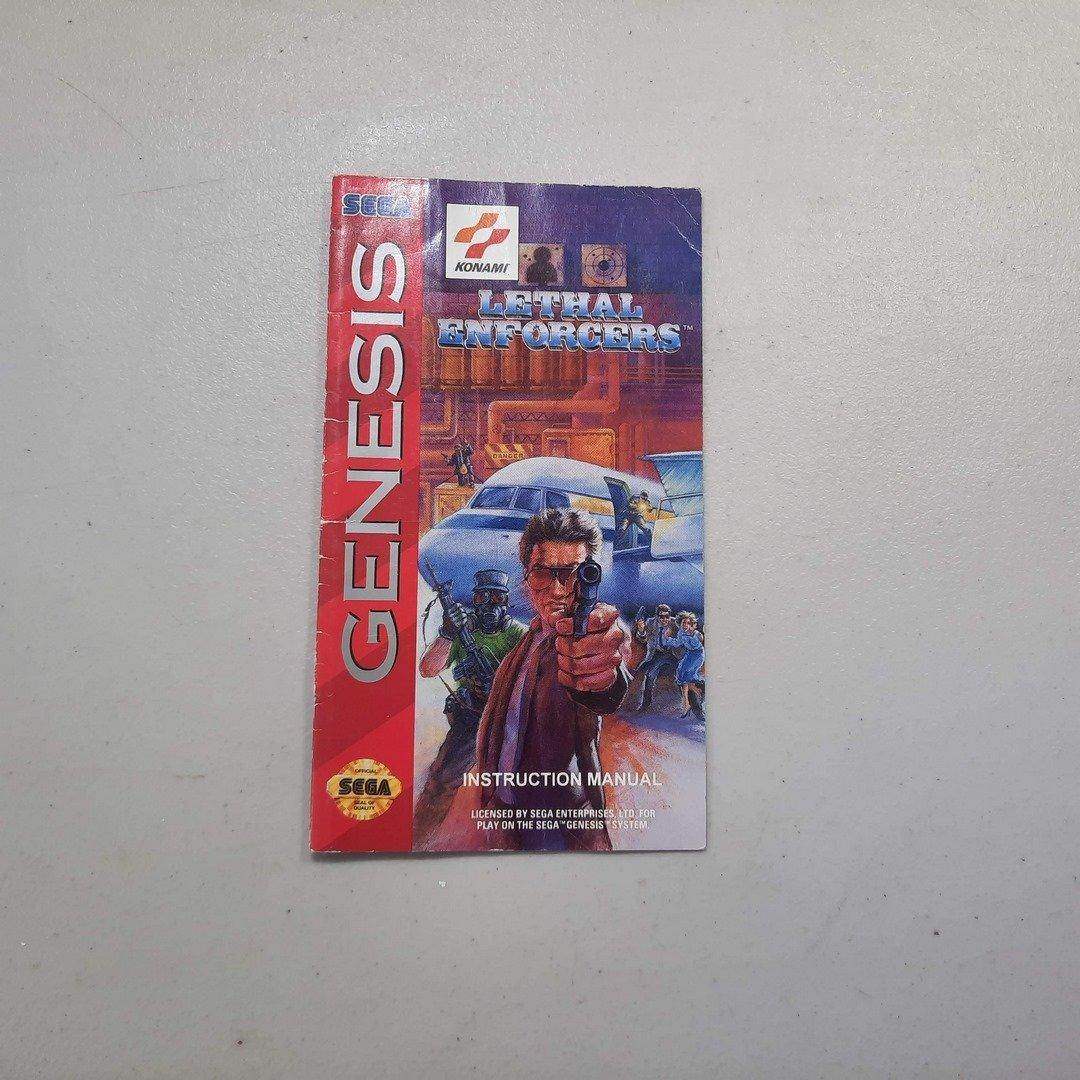 Lethal Enforcers Sega Genesis (Instruction) *Anglais/English -- Jeux Video Hobby 
